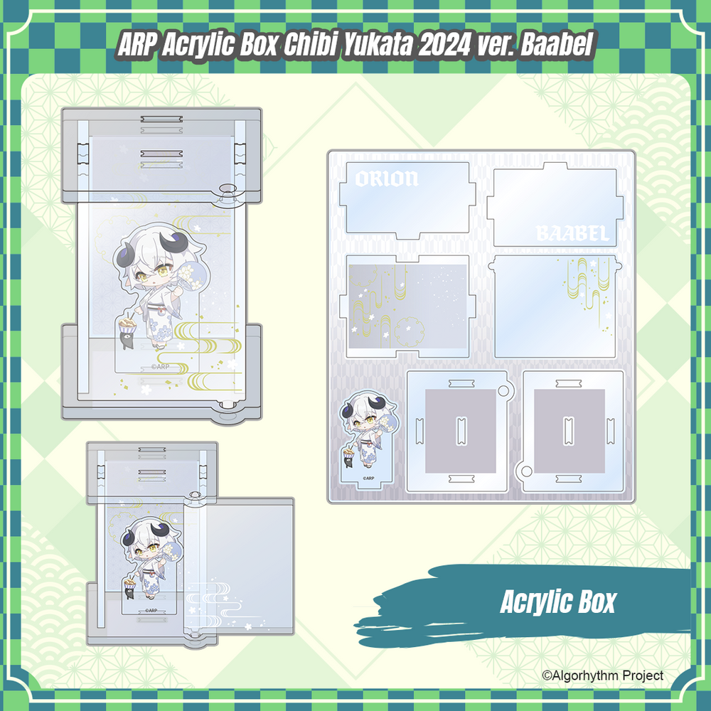 
                      
                        ARP Acrylic Box Chibi Yukata 2024 ver.
                      
                    