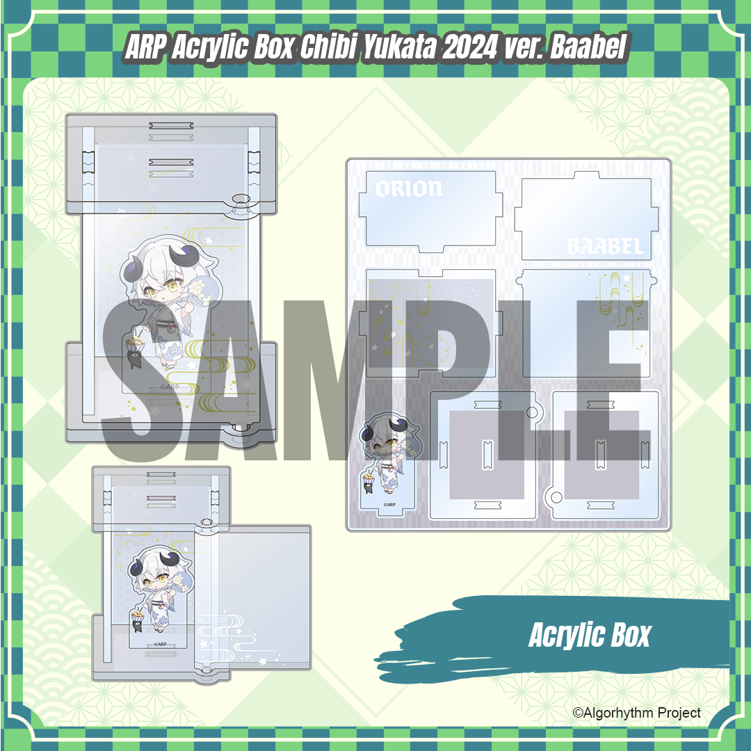 ARP Acrylic Box Chibi Yukata 2024 ver.
