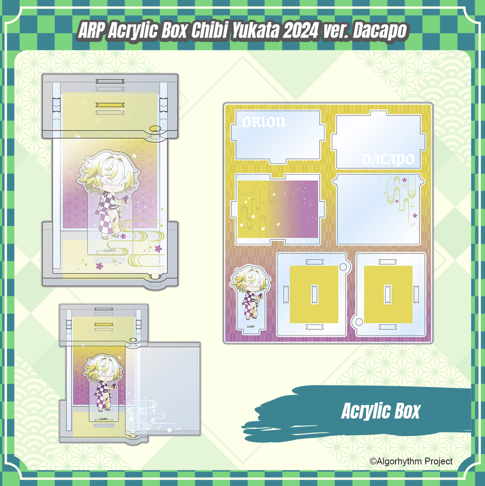 ARP Acrylic Box Chibi Yukata 2024 ver.