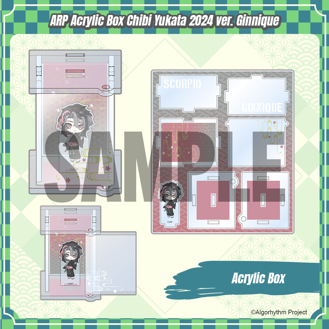 ARP Acrylic Box Chibi Yukata 2024 ver.