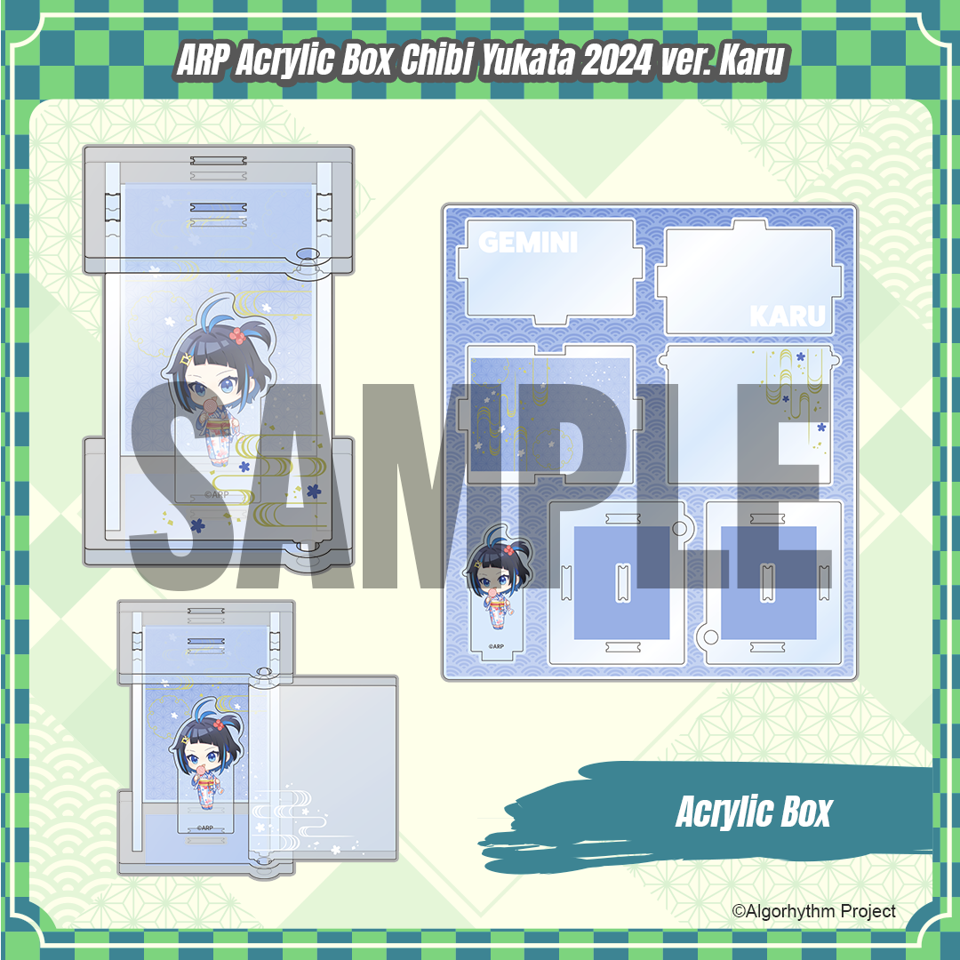 ARP Acrylic Box Chibi Yukata 2024 ver.