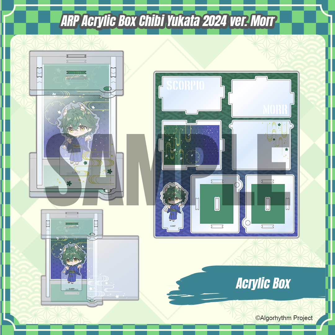 ARP Acrylic Box Chibi Yukata 2024 ver.