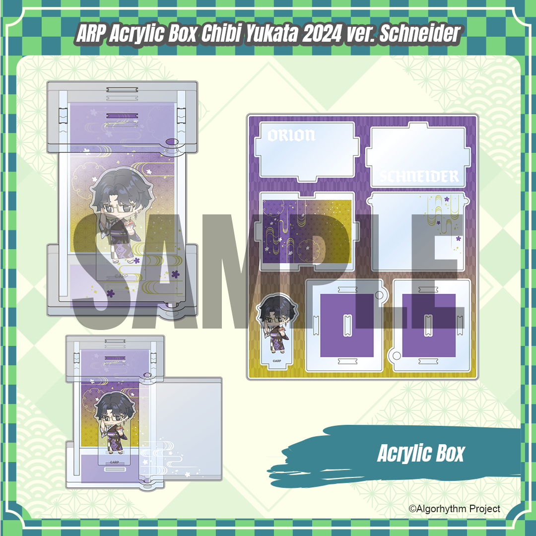 ARP Acrylic Box Chibi Yukata 2024 ver.