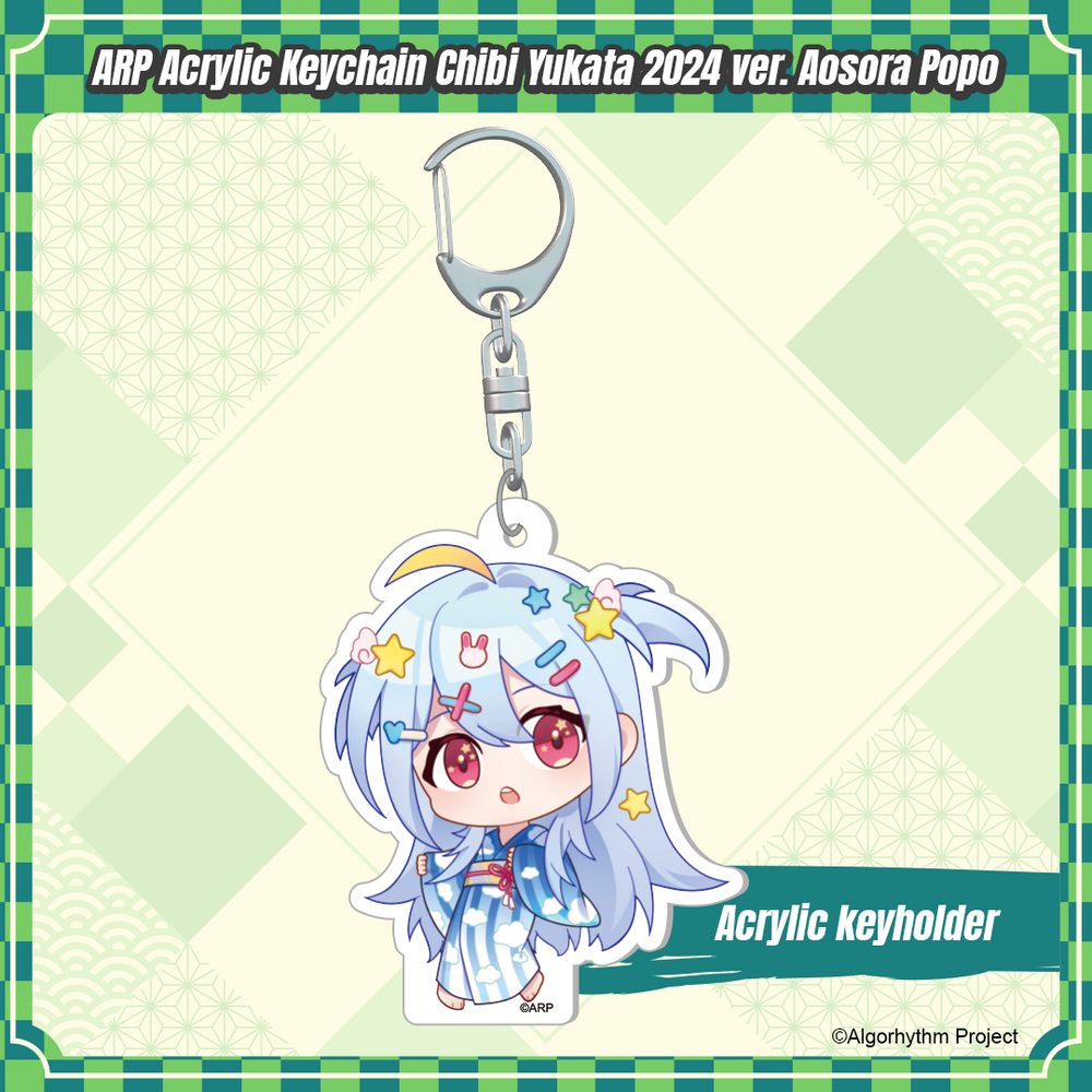 
                      
                        ARP Acrylic Keychain Chibi Yukata 2024 ver.
                      
                    