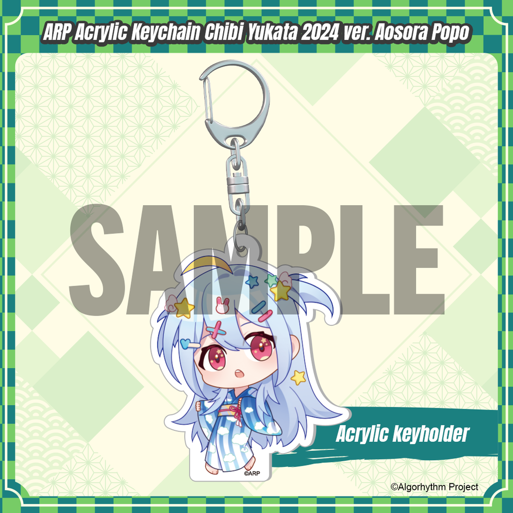 
                      
                        ARP Acrylic Keychain Chibi Yukata 2024 ver.
                      
                    