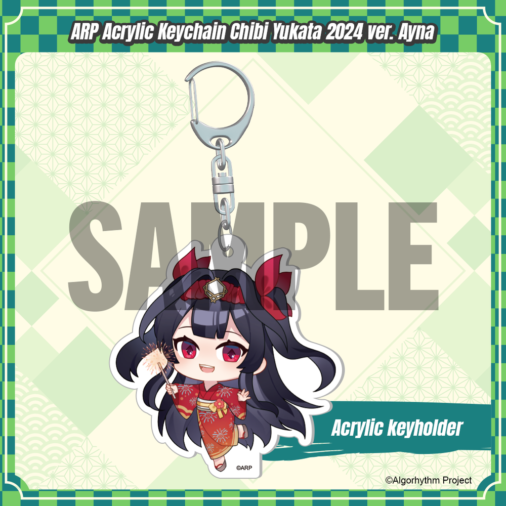 
                      
                        ARP Acrylic Keychain Chibi Yukata 2024 ver.
                      
                    