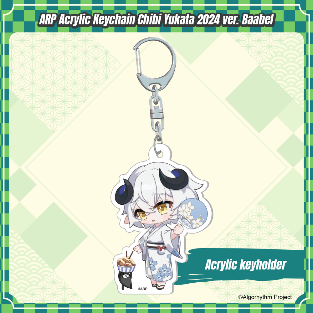 
                      
                        ARP Acrylic Keychain Chibi Yukata 2024 ver.
                      
                    