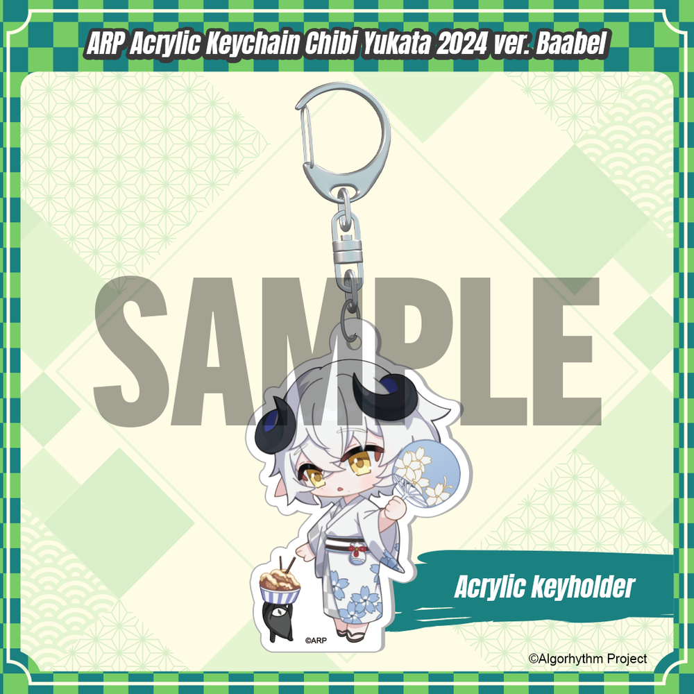 
                      
                        ARP Acrylic Keychain Chibi Yukata 2024 ver.
                      
                    