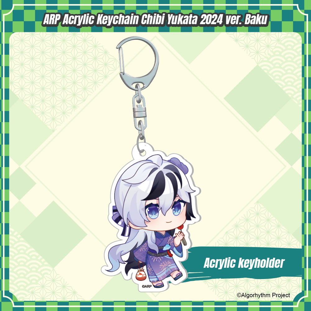 
                      
                        ARP Acrylic Keychain Chibi Yukata 2024 ver.
                      
                    