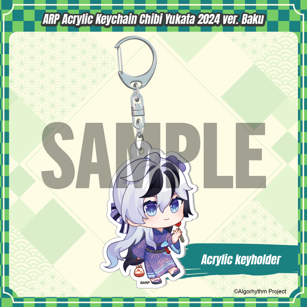 
                      
                        ARP Acrylic Keychain Chibi Yukata 2024 ver.
                      
                    