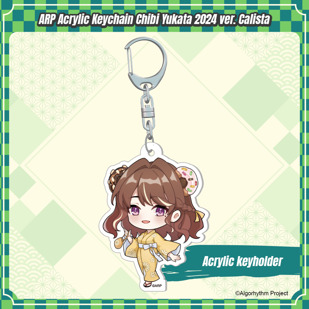 
                      
                        ARP Acrylic Keychain Chibi Yukata 2024 ver.
                      
                    