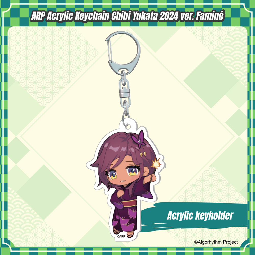 
                      
                        ARP Acrylic Keychain Chibi Yukata 2024 ver.
                      
                    