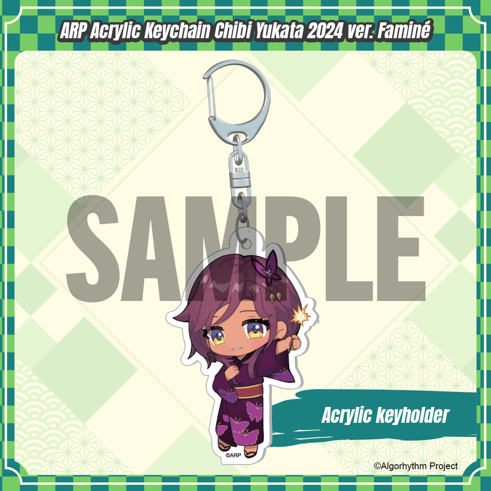 
                      
                        ARP Acrylic Keychain Chibi Yukata 2024 ver.
                      
                    