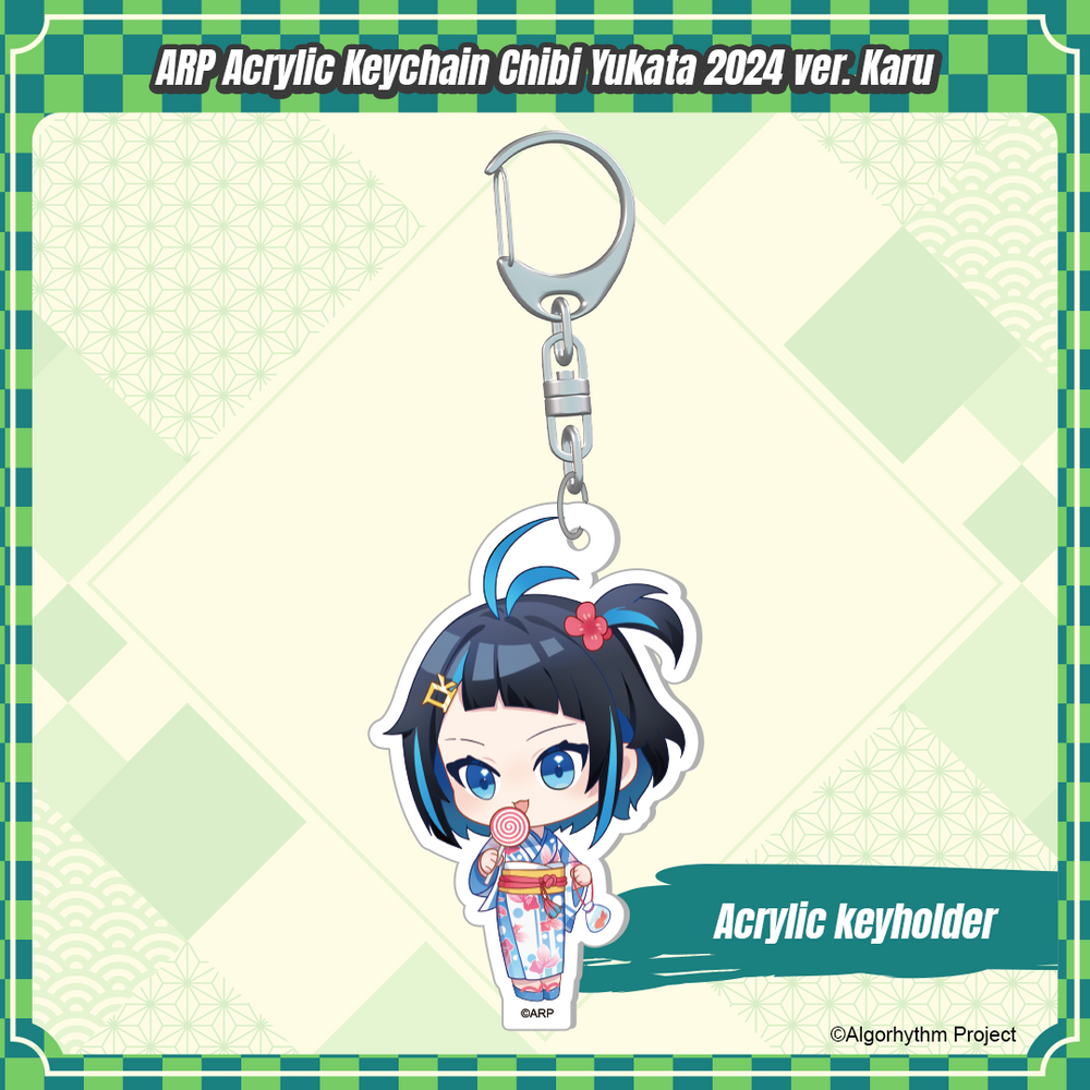 
                      
                        ARP Acrylic Keychain Chibi Yukata 2024 ver.
                      
                    