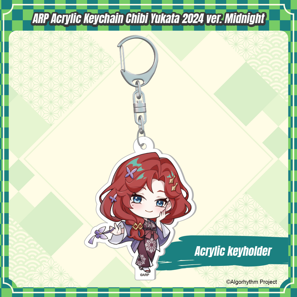 
                      
                        ARP Acrylic Keychain Chibi Yukata 2024 ver.
                      
                    