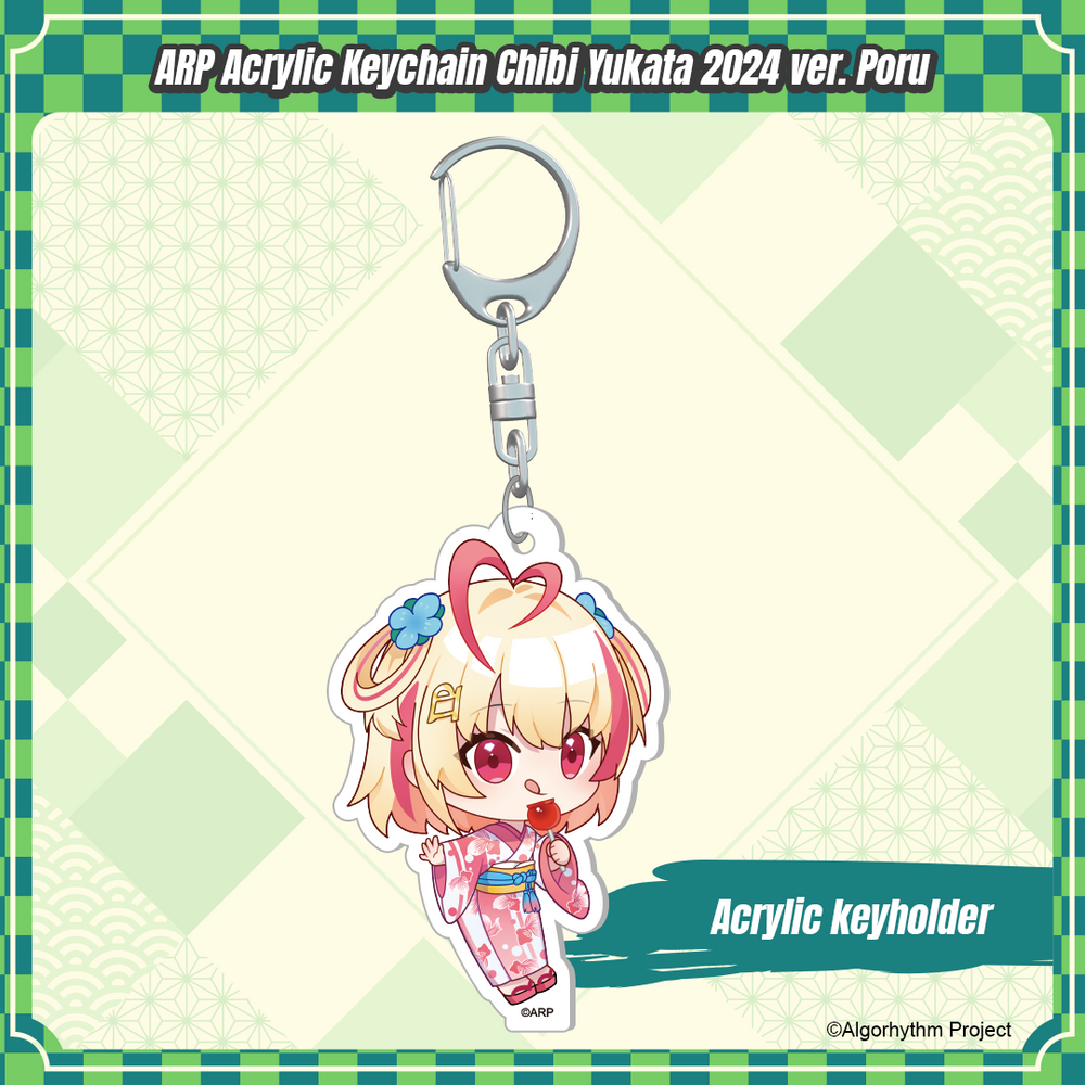 
                      
                        ARP Acrylic Keychain Chibi Yukata 2024 ver.
                      
                    