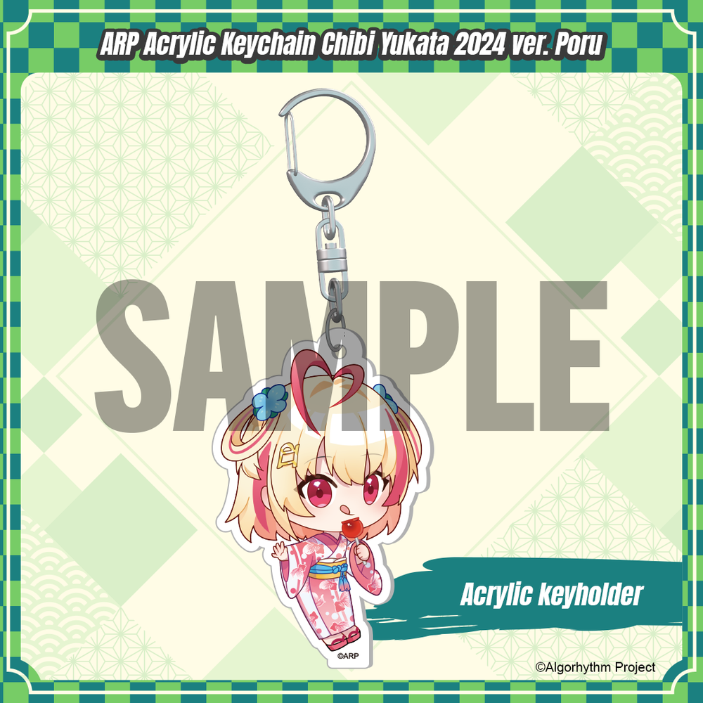 
                      
                        ARP Acrylic Keychain Chibi Yukata 2024 ver.
                      
                    