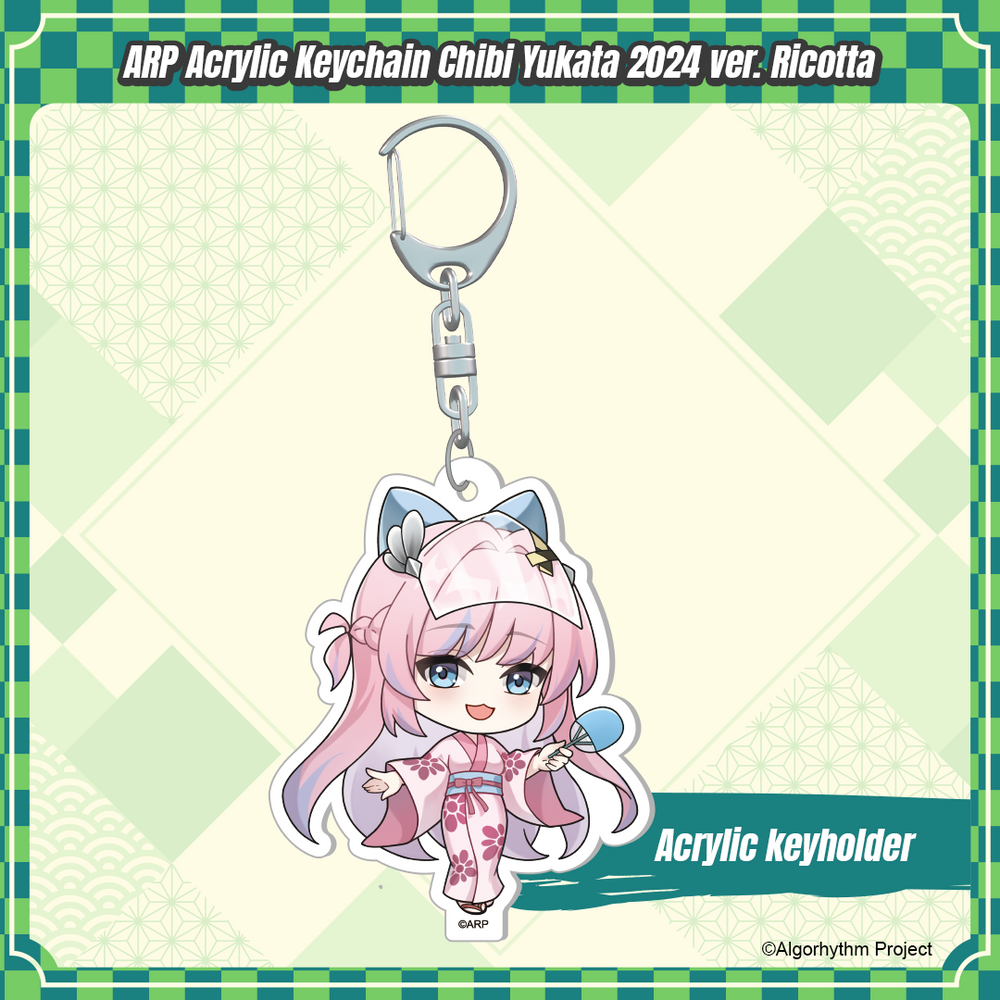 
                      
                        ARP Acrylic Keychain Chibi Yukata 2024 ver.
                      
                    