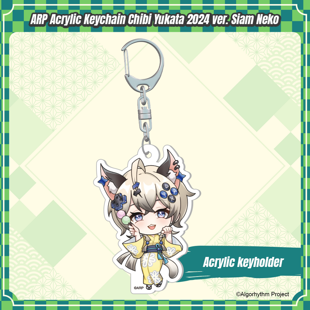 
                      
                        ARP Acrylic Keychain Chibi Yukata 2024 ver.
                      
                    