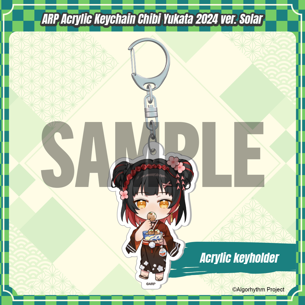 
                      
                        ARP Acrylic Keychain Chibi Yukata 2024 ver.
                      
                    