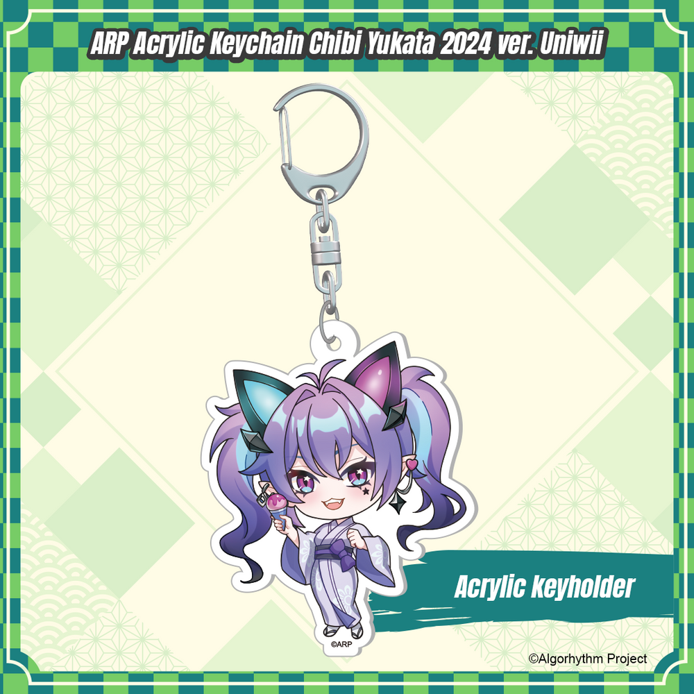 
                      
                        ARP Acrylic Keychain Chibi Yukata 2024 ver.
                      
                    