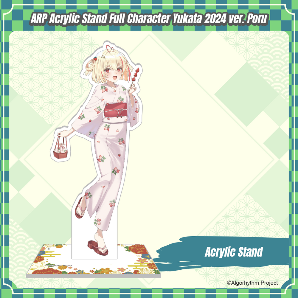 
                      
                        ARP Acrylic Stand Full Character Yukata 2024 ver.
                      
                    