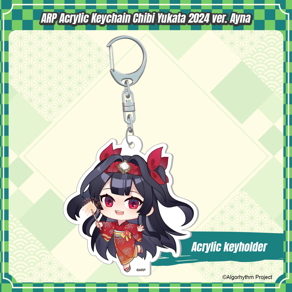 
                      
                        ARP Acrylic Keychain Chibi Yukata 2024 ver.
                      
                    