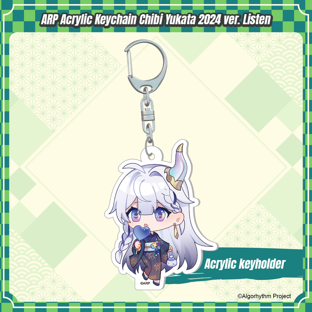 
                      
                        ARP Acrylic Keychain Chibi Yukata 2024 ver.
                      
                    