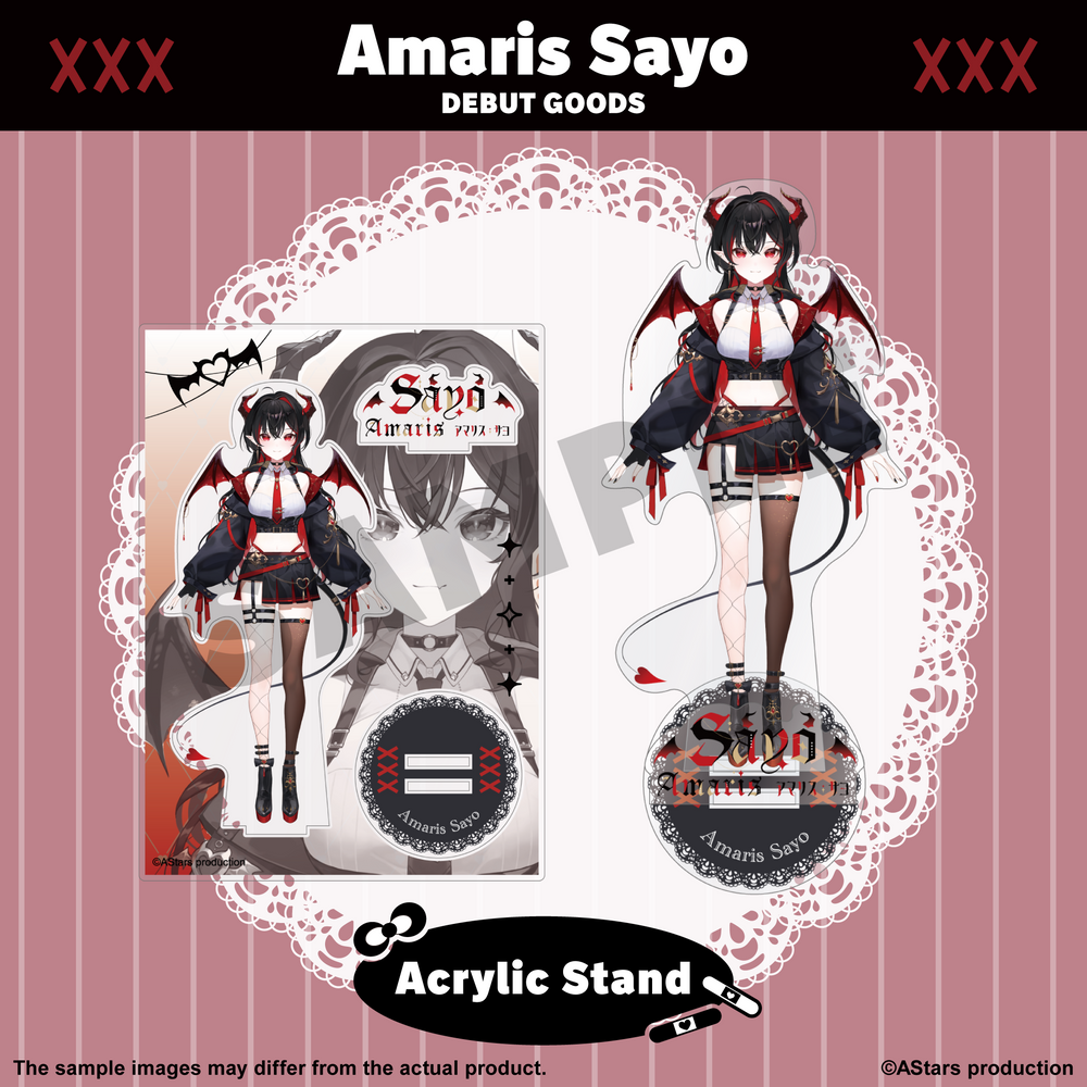 
                      
                        Amaris Sayo デビューグッズ＆ボイス
                      
                    