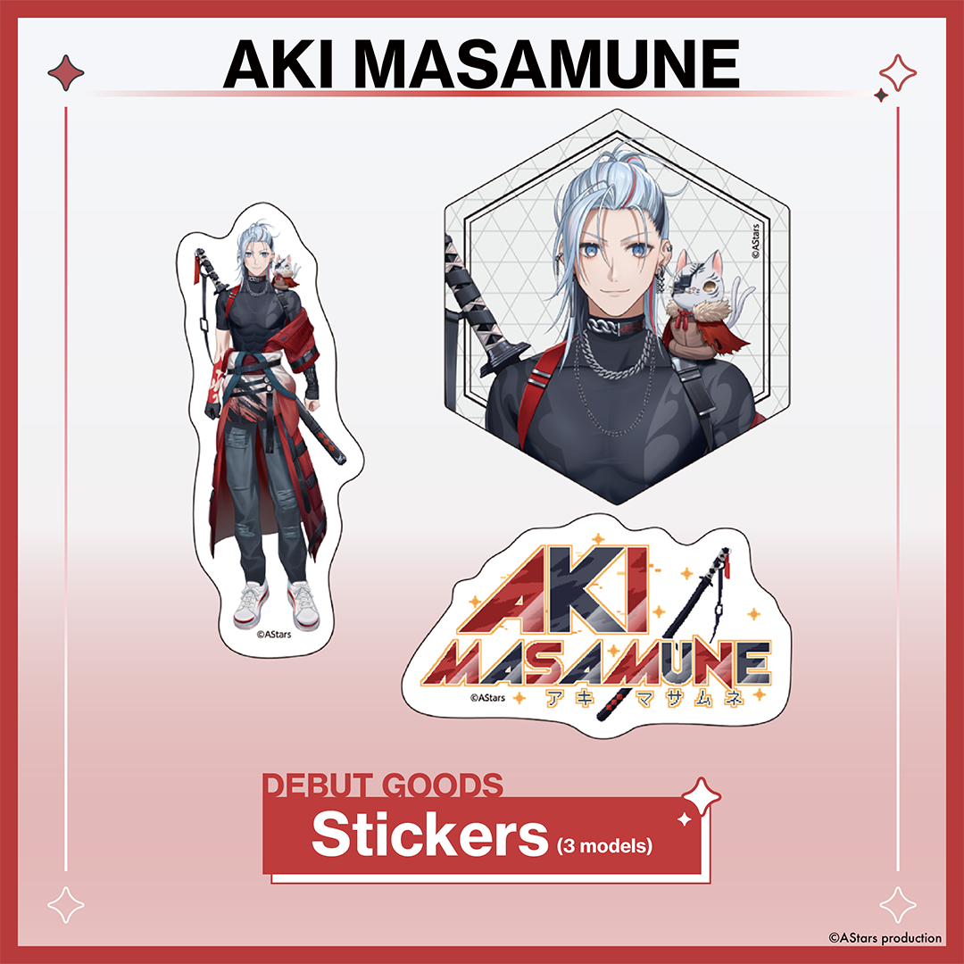 Aki Masamune Debut Goods & Voice pack